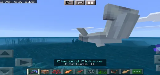 Delfinlar murabbiyi — Minecraft mod, rasm 4
