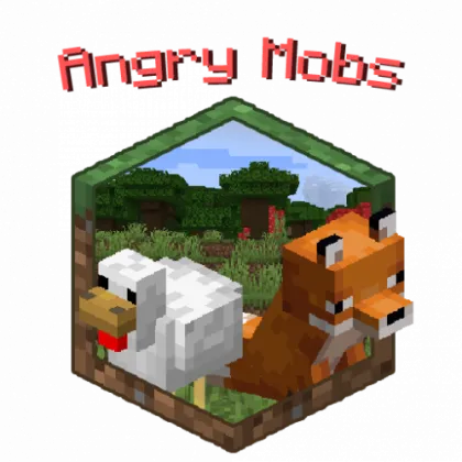 Angry Mobs — Minecraft mod, rasm 1