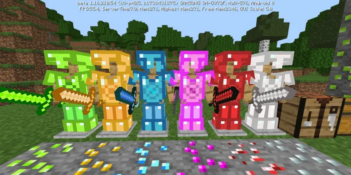 Effektli rudalar 2 — Minecraft mod, rasm 1
