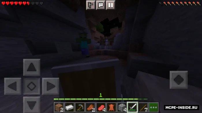 Birinchi shaxs ko'rinishi — Minecraft mod, rasm 1