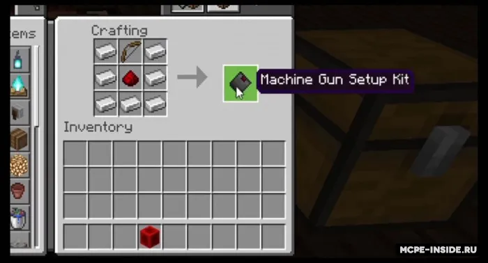 Avtomatik to'p — Minecraft mod, rasm 2
