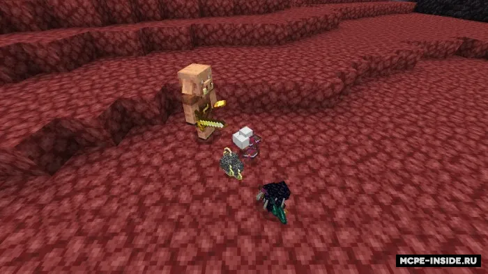 Piglinlar qimmatbaho buyumlar sotadi — Minecraft mod, rasm 1