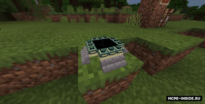 Cho'ntak end portali — Minecraft mod, rasm 1