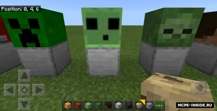 Mob boshlari — Minecraft mod, rasm 1