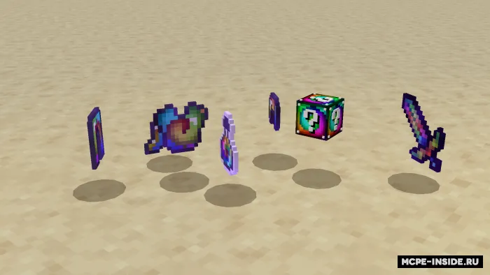 Spiral lucky blok — Minecraft mod, rasm 4