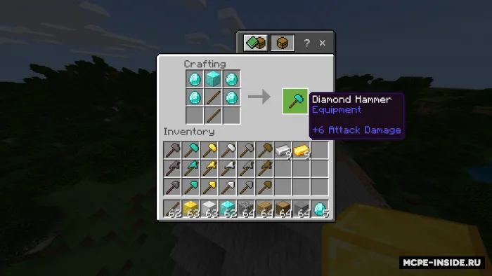Saymon qurollari — Minecraft mod, rasm 1