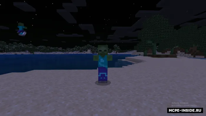 Zombi — Minecraft mod, rasm 1