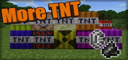Ko'p TNT — Minecraft mod, rasm 1