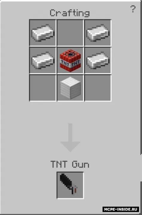 Dinamit zambarak — Minecraft mod, rasm 3