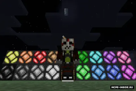 Rangli redstone chiroqlar