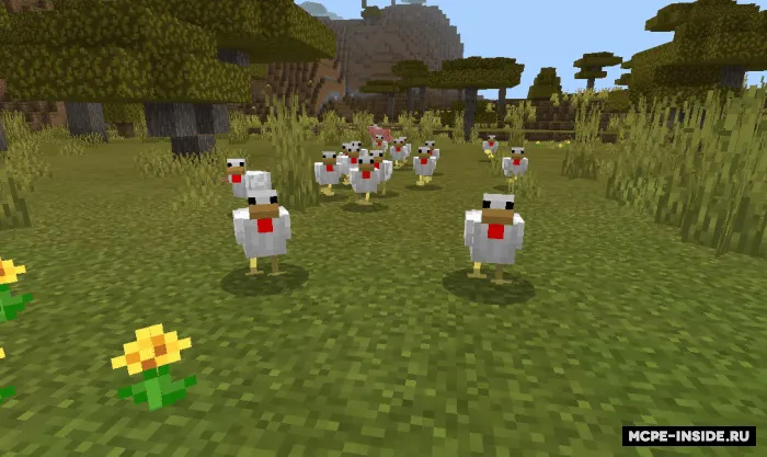 Agressiv hayvonlar — Minecraft mod, rasm 3