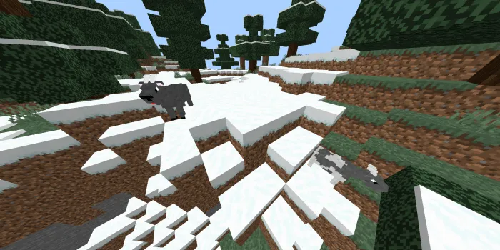 Hayvonlar! Ekstremal sovuqlar — Minecraft mod, rasm 1