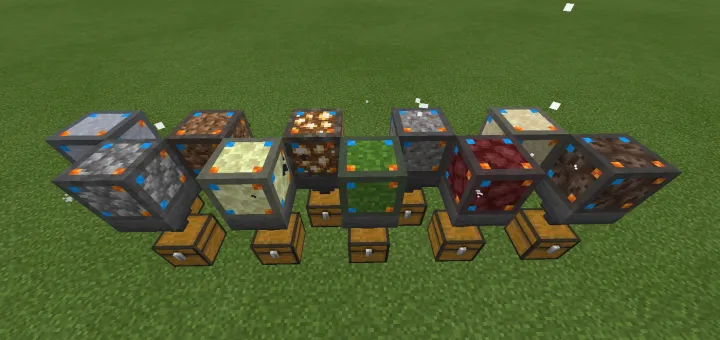 Resurs generatorlari — Minecraft mod, rasm 1