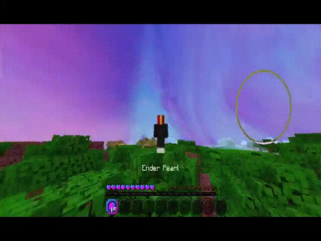 Ender Pearl bilan uchish — Minecraft mod, rasm 2