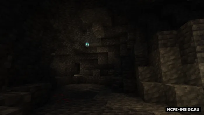 Chuqur qorong'u g'orlar — Minecraft mod, rasm 1