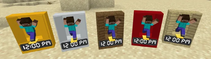 Soatlar — Minecraft mod, rasm 2