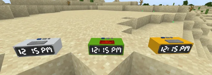 Soatlar — Minecraft mod, rasm 3