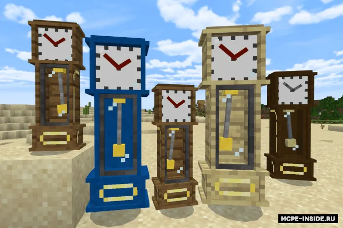 Soatlar — Minecraft mod, rasm 4