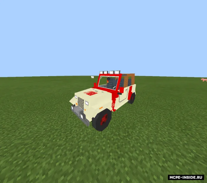 Jurassic Park mashinalari — Minecraft mod, rasm 1