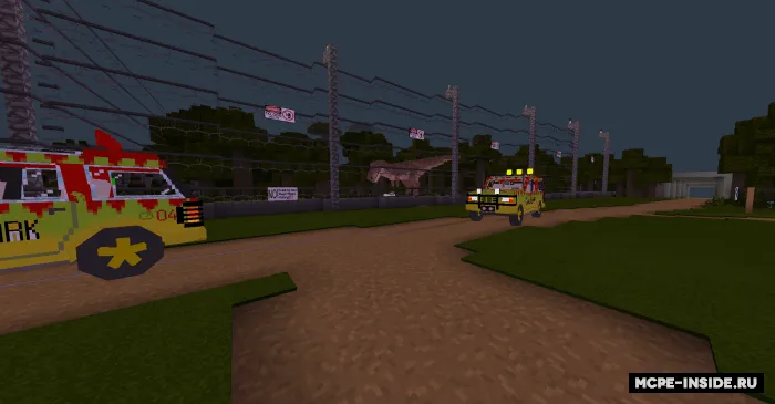 Jurassic Park mashinalari — Minecraft mod, rasm 4