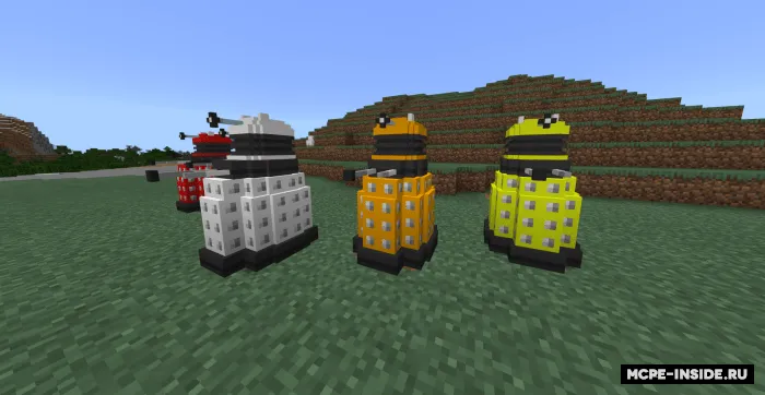 Dalek haykallari — Minecraft mod, rasm 3