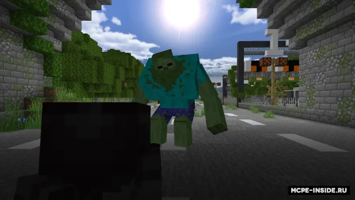 Haqiqiy zombi-apokalipsis — Minecraft mod, rasm 1