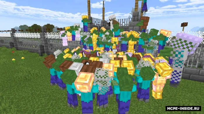Haqiqiy zombi-apokalipsis — Minecraft mod, rasm 4