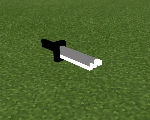 Otiladigan pichoqlar teksturasi — Minecraft mod, rasm 1