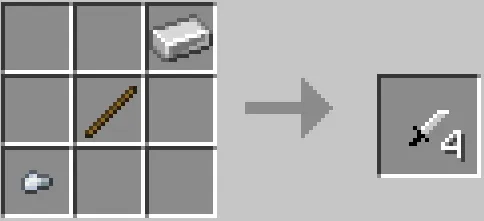 Otiladigan pichoqlar teksturasi — Minecraft mod, rasm 3