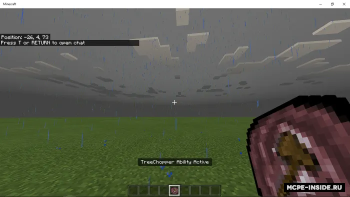 Daraxt kesish+ — Minecraft mod, rasm 2