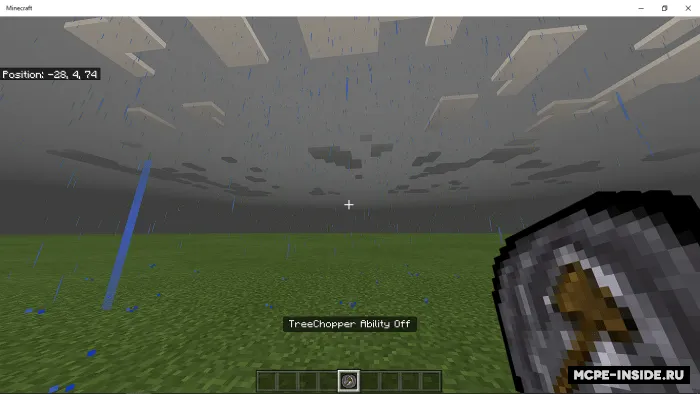 Daraxt kesish+ — Minecraft mod, rasm 3