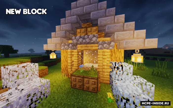 Dekorativ barglar — Minecraft mod, rasm 4