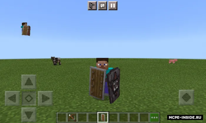 Sparta qalqonlari — Minecraft mod, rasm 1
