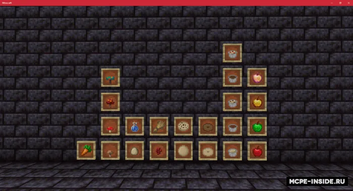 Vanil taomlar + — Minecraft mod, rasm 2