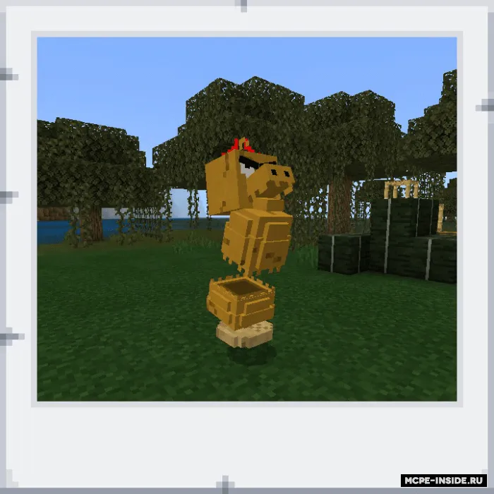 Telba maneken — Minecraft mod, rasm 1