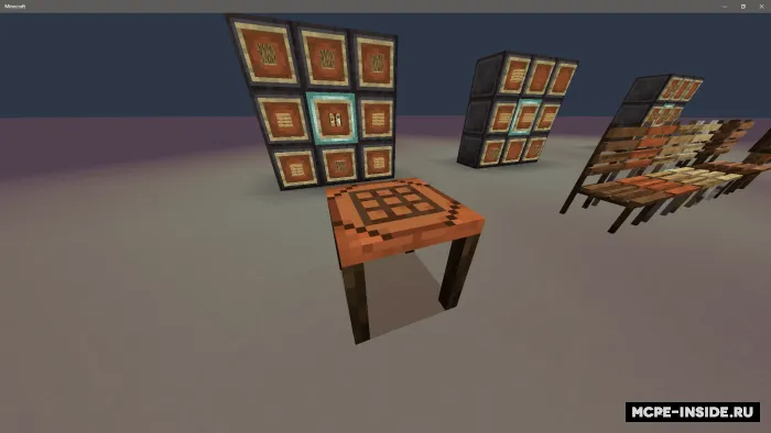 Yog'och mebellar — Minecraft mod, rasm 2