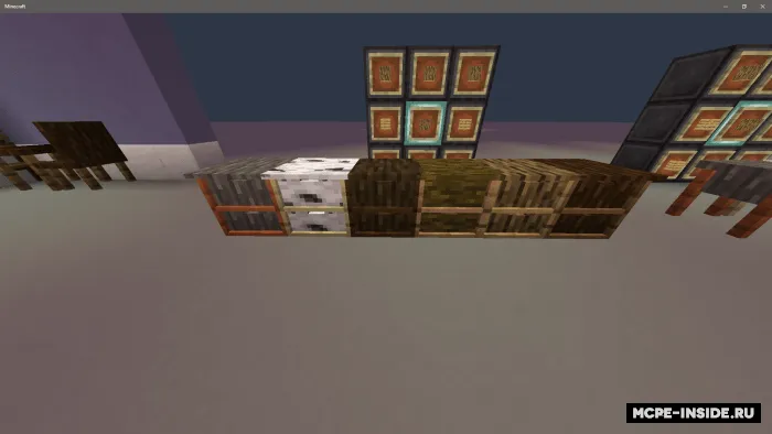 Yog'och mebellar — Minecraft mod, rasm 3