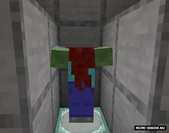 Zombi apokalipsisi — Minecraft mod, rasm 3