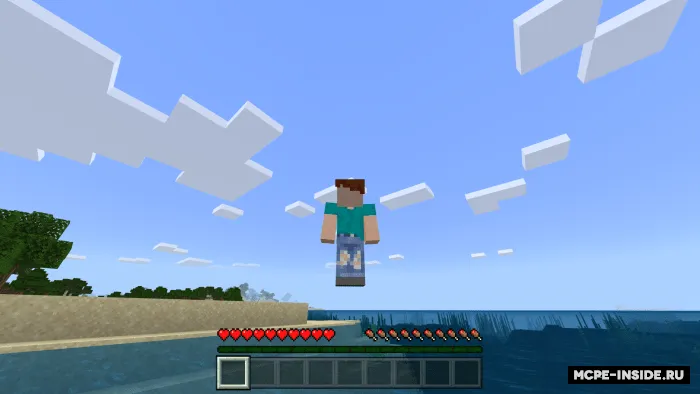 Gravitatsiyasiz — Minecraft mod, rasm 1