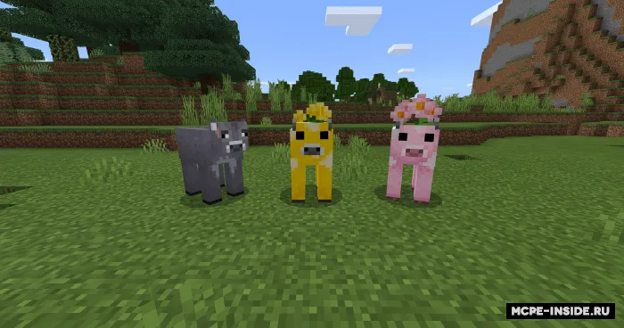 Turli hayvonlar — Minecraft mod, rasm 2