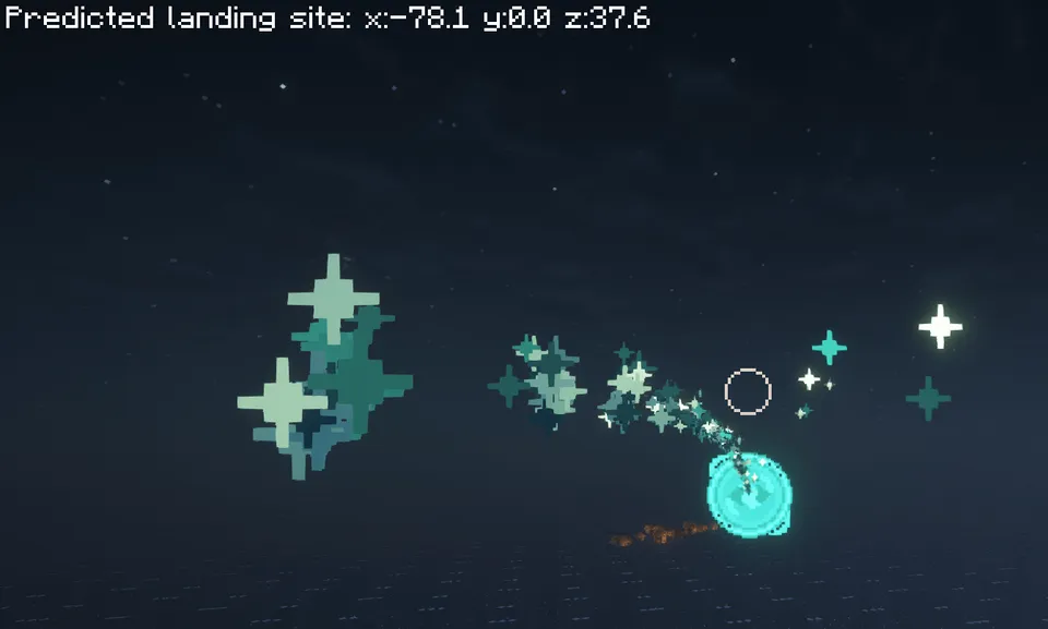 TrajectoryProjections — Minecraft mod, rasm 4
