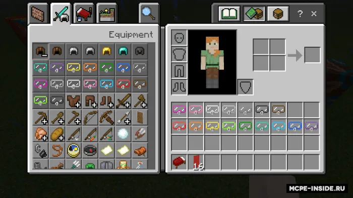 Dayving niqobi — Minecraft mod, rasm 3