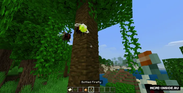 Yaltiroq qurtlar — Minecraft mod, rasm 4