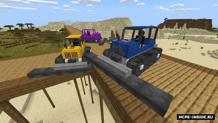 Yo'llar qurish — Minecraft mod, rasm 1