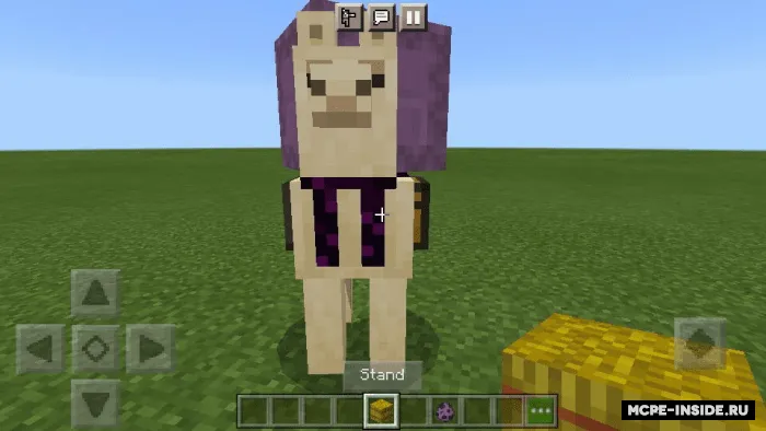 Mob larni lamalarda tashish — Minecraft mod, rasm 1