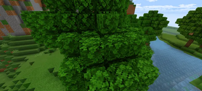 Yaxshilangan barglar — Minecraft mod, rasm 1