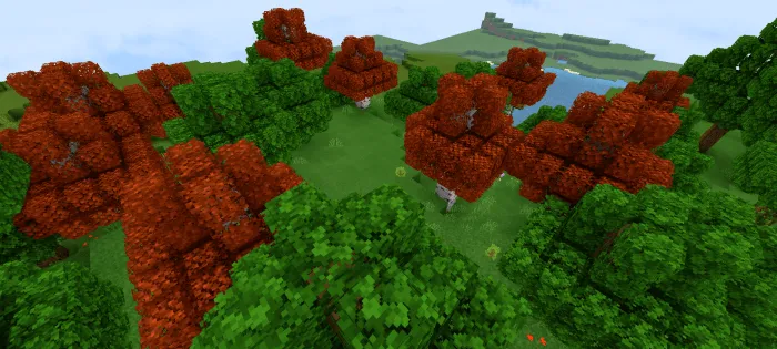 Yaxshilangan barglar — Minecraft mod, rasm 2