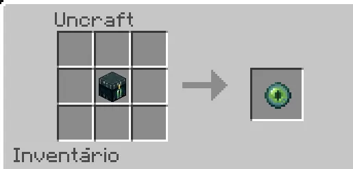 Buyumlarni qismlarga ajratish stoli — Minecraft mod, rasm 3
