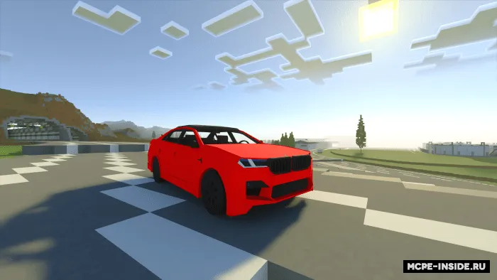 BMW M5 2021 — Minecraft mod, rasm 1