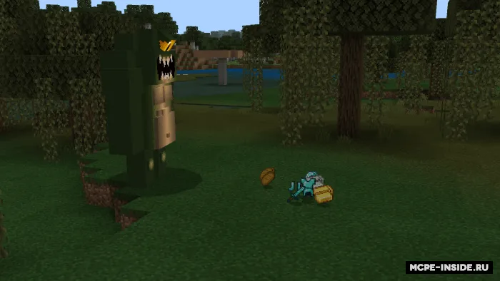 Botqoq maxluqi — Minecraft mod, rasm 1